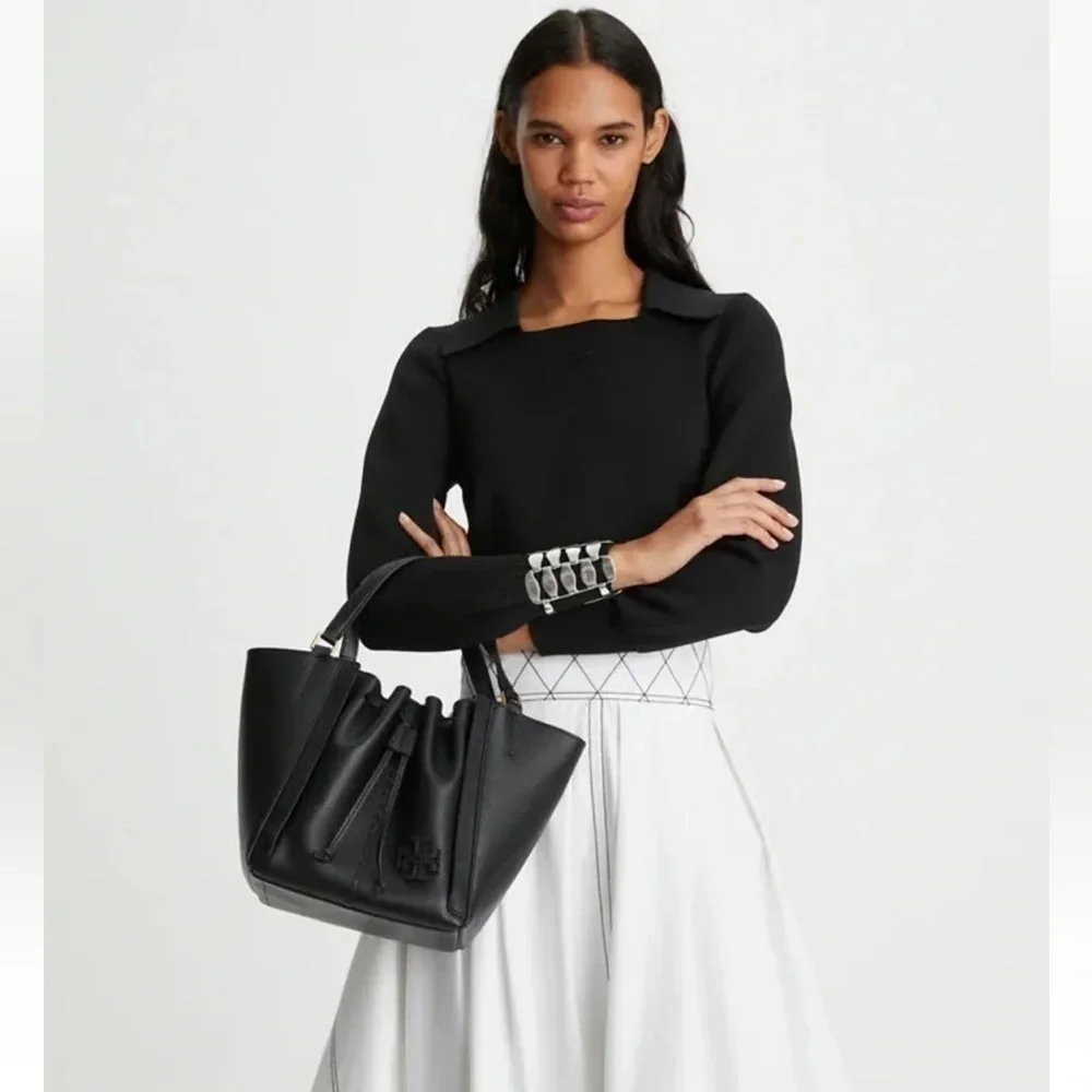 COPY - TORY BURCH Black McGraw Dragonflly, NWOT!  AUTHENTIC!!